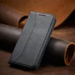 Magnet Fancy Case iPhone 12 Pro Max oldalra nyíló tok, fekete