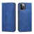 Magnet Fancy Case iPhone 12 Pro Max oldalra nyíló tok, kék