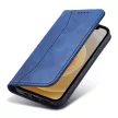 Magnet Fancy Case iPhone 12 Pro Max oldalra nyíló tok, kék