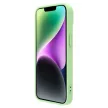 Nillkin CamShield Magnetic Silicone Case iPhone 14 Plus MagSafe hátlap, tok, zöld