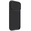 Nillkin Textured S tok iPhone 14 Pro Armor Case kamerafedéllel, fekete