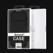 Nillkin Textured S tok iPhone 14 Pro, Armor Case kamerafedéllel, kék