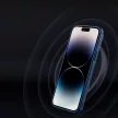 Nillkin Textured S tok iPhone 14 Pro, Armor Case kamerafedéllel, kék