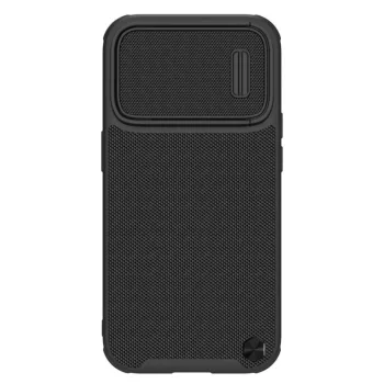   Nillkin Textured S tok iPhone 14 Pro Max tok kamerafedéllel, fekete