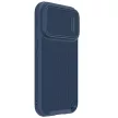 Nillkin Textured S tok iPhone 14 Pro Max Armor Case kamerafedéllel, kék