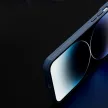 Nillkin Textured S tok iPhone 14 Pro Max Armor Case kamerafedéllel, kék