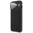 Nillkin CamShield Leather S Case iPhone 14 Pro ütésálló hátlap, tok, fekete