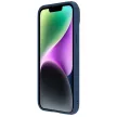 Nillkin CamShield Leather S Case iPhone 14 Plus ütésálló hátlap, tok, kék