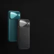 Nillkin CamShield Leather S Case iPhone 14 Pro Max ütésálló hátlap, tok, fekete