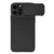 Nillkin Synthetic Fiber S Case ütésálló tok iPhone 14 Pro Max tok kamerafedéllel, fekete