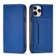 Magnet Case iPhone 12 Pro Max oldalra nyíló tok, kék
