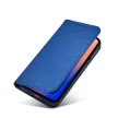 Magnet Case iPhone 12 Pro Max oldalra nyíló tok, kék