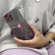 Marble Case iPhone 12 Pro Max szilikon hátlap, tok, átlátszó-mintás