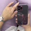 Marble Case iPhone 12 Pro Max szilikon hátlap, tok, átlátszó-mintás