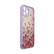 Design tok iPhone 12 Pro Max virágos, lila