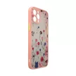 Design tok iPhone 12 Pro Max virág, rózsaszín