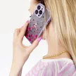 Design tok iPhone 12 Pro Max virág tok, kék