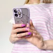 Design tok iPhone 12 Pro Max virág tok, sötétkék