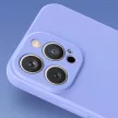 Silicone case hátlap, tok iPhone 14 Plus, lila