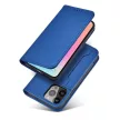 Magnet Case iPhone 14 oldalra nyíló tok, kék