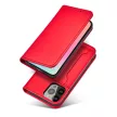 Magnet Case iPhone 14 Plus oldalra nyíló tok, piros