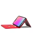 Magnet Case iPhone 14 Pro oldalra nyíló tok, piros