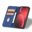 Magnet Fancy Case iPhone 14 Plus oldalra nyíló tok, kék