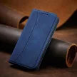 Magnet Fancy Case iPhone 14 Plus oldalra nyíló tok, kék