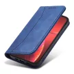 Magnet Fancy Case iPhone 14 Plus oldalra nyíló tok, kék
