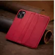 Magnet Fancy Case iPhone 14 Plus oldalra nyíló tok, piros