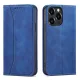 Magnet Fancy Case iPhone 14 Pro oldalra nyíló tok, kék