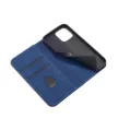 Magnet Fancy Case iPhone 14 Pro oldalra nyíló tok, kék