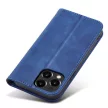Magnet Fancy Case iPhone 14 Pro Max oldalra nyíló tok, kék