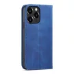 Magnet Fancy Case iPhone 14 Pro Max oldalra nyíló tok, kék