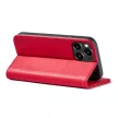 Magnet Fancy Case iPhone 14 Pro Max oldalra nyíló tok, piros
