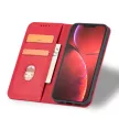 Magnet Fancy Case iPhone 14 Pro Max oldalra nyíló tok, piros