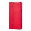 Magnet Fancy Case iPhone 14 Pro Max oldalra nyíló tok, piros