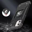 Wozinsky Ring Armor iPhone 14 Plus, ütésálló hátlap, tok, fekete