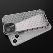 Honeycomb Case iPhone 14 Plus ütésálló hátlap, tok, átlátszó