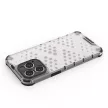 Honeycomb Case iPhone 14 Pro Max ütésálló hátlap, tok, fekete