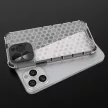 Honeycomb Case iPhone 14 Pro Max ütésálló hátlap, tok, átlátszó