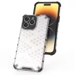Honeycomb Case iPhone 14 Pro Max ütésálló hátlap, tok, átlátszó
