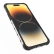 Honeycomb Case iPhone 14 Pro Max ütésálló hátlap, tok, átlátszó