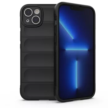   Magic Shield ütésálló hátlap, tok iPhone 14 Plus, fekete