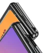 Plating Case Samsung Galaxy Z Fold 4 tok, fém kerettel, kék