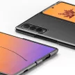 Plating Case Samsung Galaxy Z Fold 4 tok, fém kerettel, kék