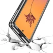 Plating Case Samsung Galaxy Z Fold 4 tok, fém kerettel, kék