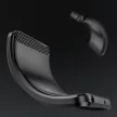 Carbon Case Flexible iPhone 14 Pro hátlap, tok, fekete