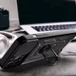 Hybrid Armor Camshield iPhone 14 Pro ütésálló hátlap, tok,, kék