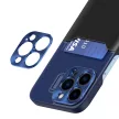 Leather Stand Case tok iPhone 14 cover card wallet with stand, kék